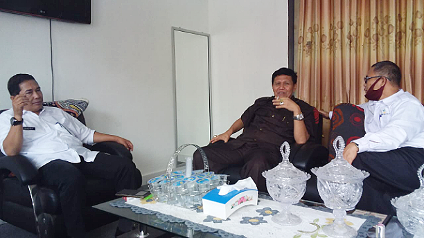 Dinas Sosial Provinsi Kunjungi Dinas Sosial Kabupaten Solok dalam rangka Persiapan Kegiatan FDS  