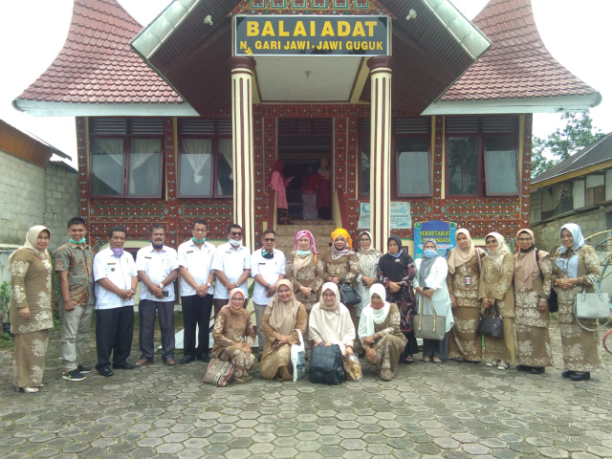  LKKS Kota Pariaman Kunjungi Pos Pemberdayaan Keluarga (Posdaya) Sun Flower Kabupaten Solok  