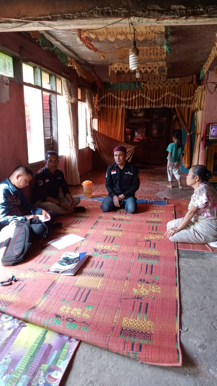 Asessment penyandang disabilitas di Nagari batu Bajanjang Kecamatan Lembang Jaya Tanggal 8 Juni 2023