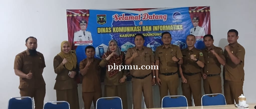 Dinsos Kab. Solok menghadiri penyerahan Aplikasi SIDILAN