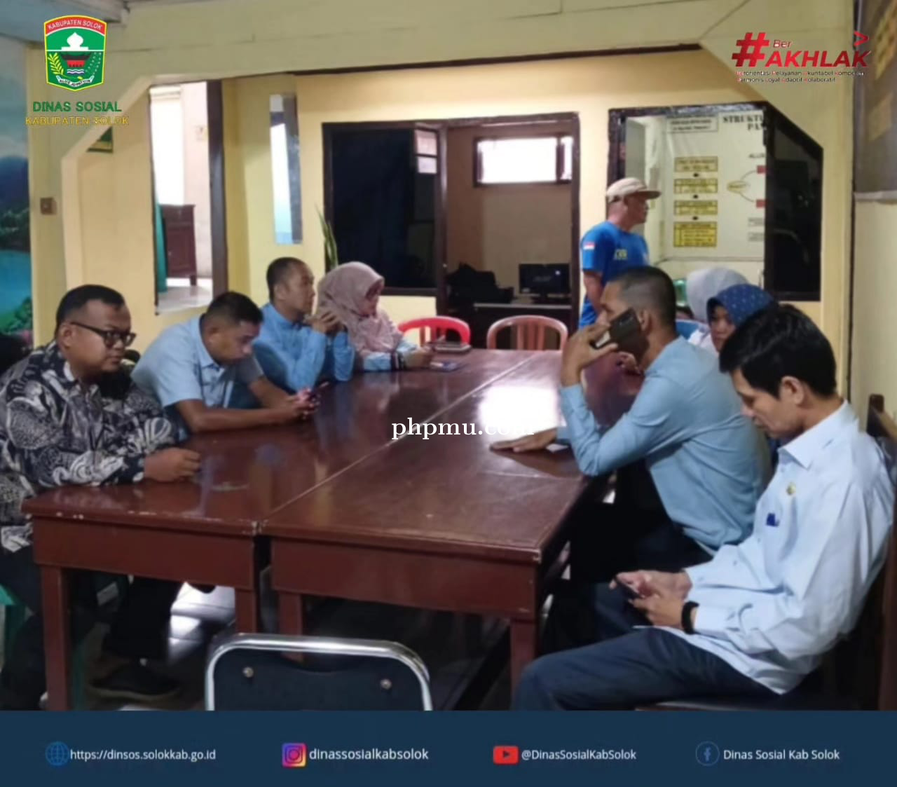 Dinsos Lakukan Mediasi bersama terkait Penanganan Kasus Indikasi Menelantarkan Bayi di Polsek Kubung