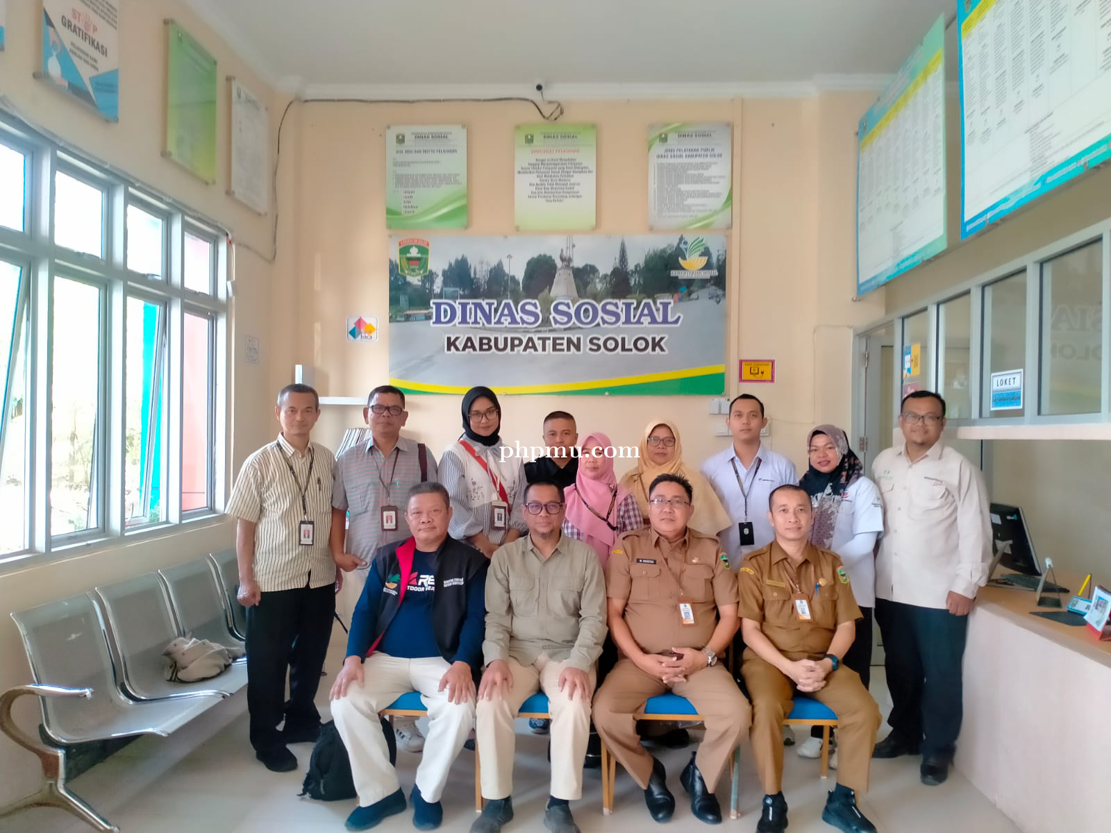 Penyaluran Bantuan Atensi di Lingkungan Pemerintah Kabupaten Solok
