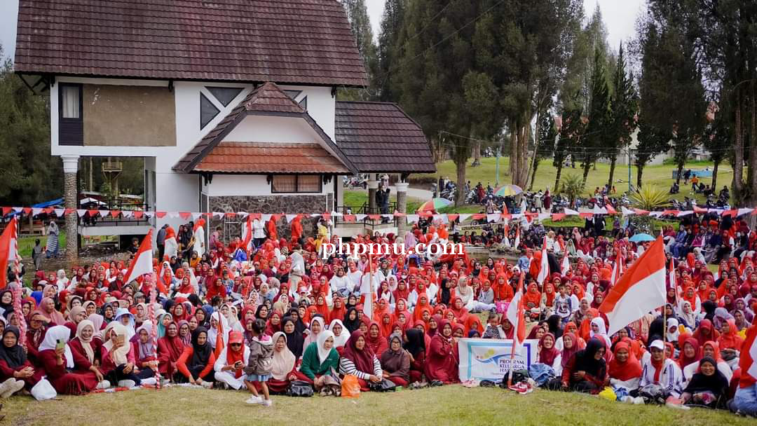 2000 KPM PKH Se-Kecamatan Lembah Gumanti hadiri Family Gathering dalam Rangka HUT RI ke-79